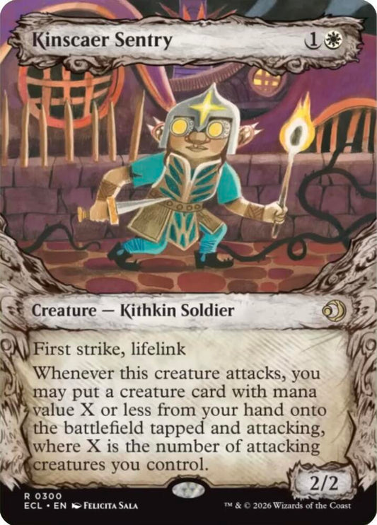 Kinscaer Sentry (Showcase) - Lorwyn Eclipsed (ECL) NM