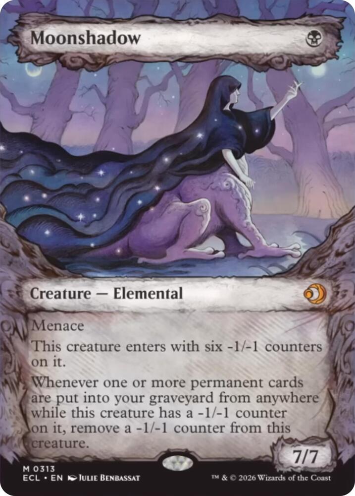 Moonshadow (0313) (Showcase) - Lorwyn Eclipsed (ECL) NM *FOIL*
