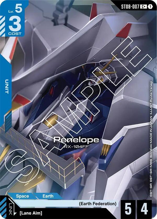 Penelope (ST08-007) (C+) - Starter Deck 08: Flash of Radiance (ST08) NM *FOIL*