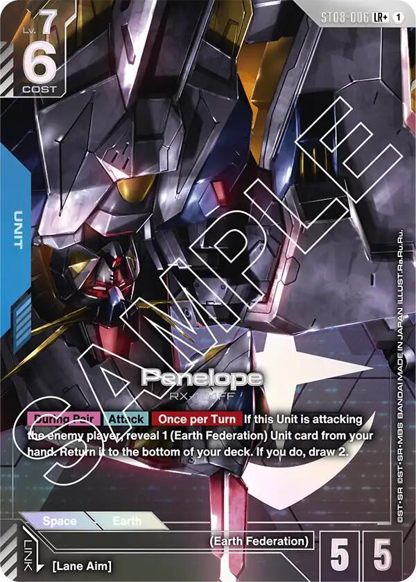 Penelope (LR+) - Starter Deck 08: Flash of Radiance (ST08) NM *FOIL*