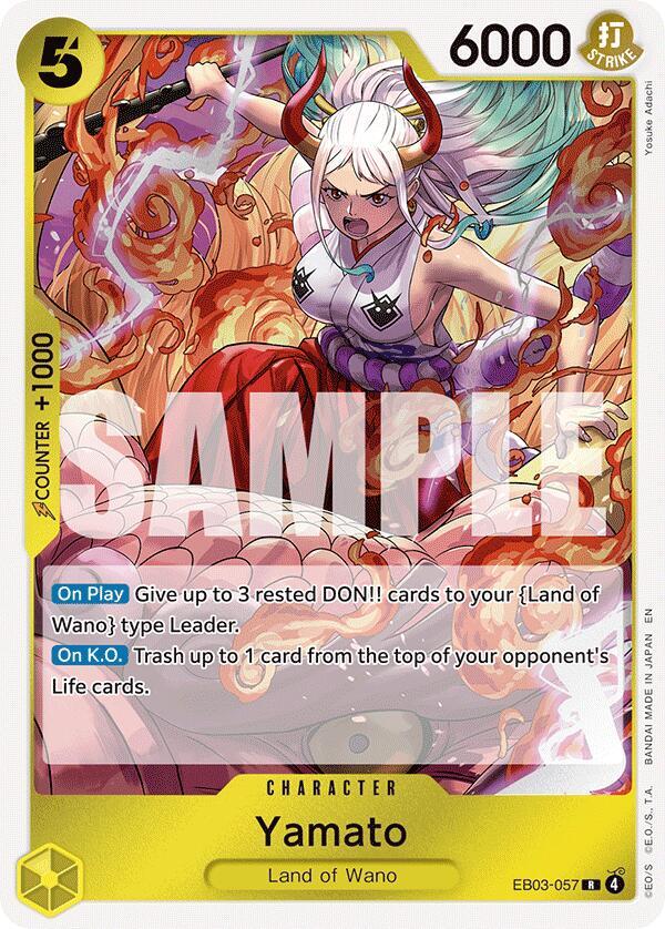 Yamato - Extra Booster: One Piece Heroines Edition (EB-03) NM *FOIL*