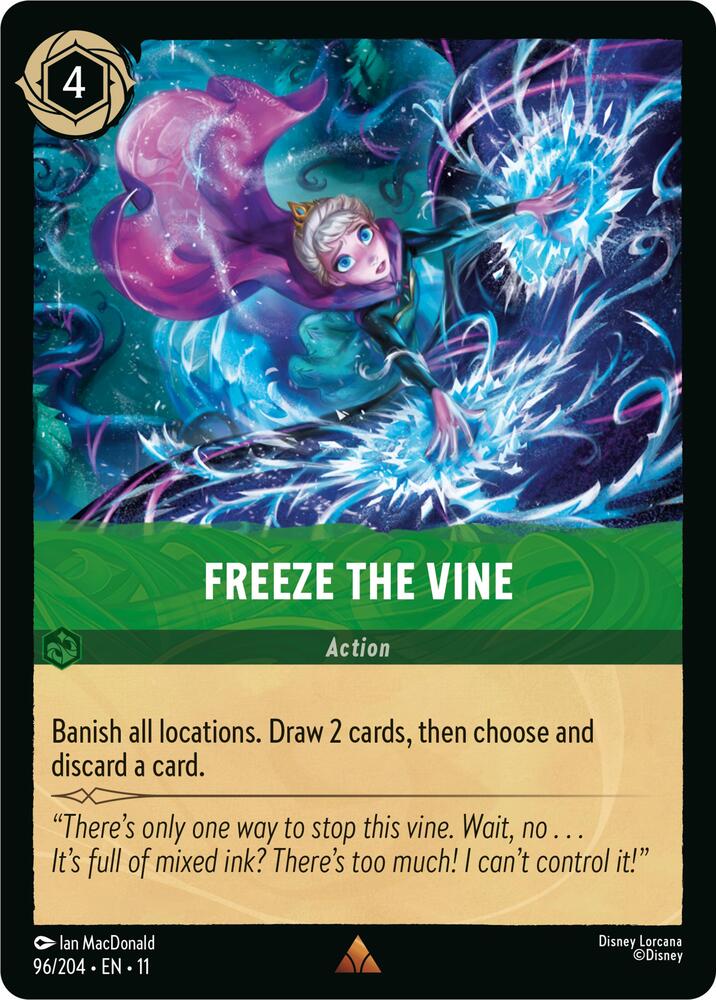 Freeze the Vine - Winterspell (11) NM