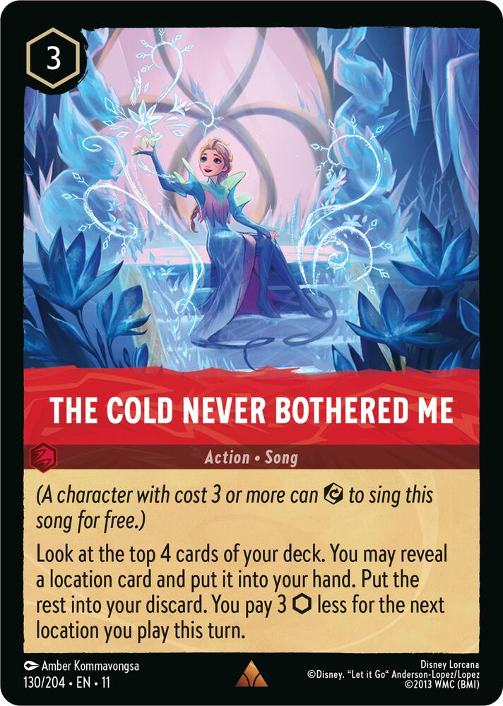 The Cold Never Bothered Me - Winterspell (11) NM