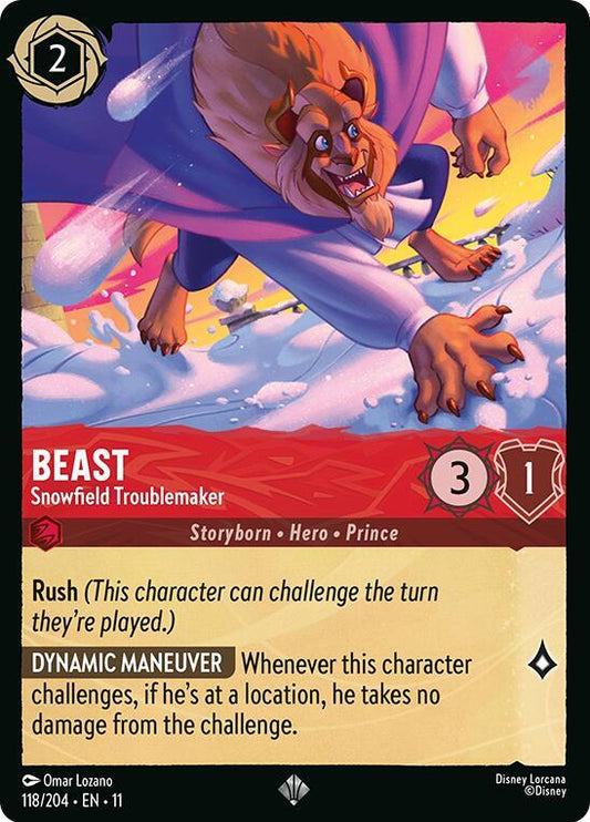 Beast - Snowfield Troublemaker - Winterspell (11) NM