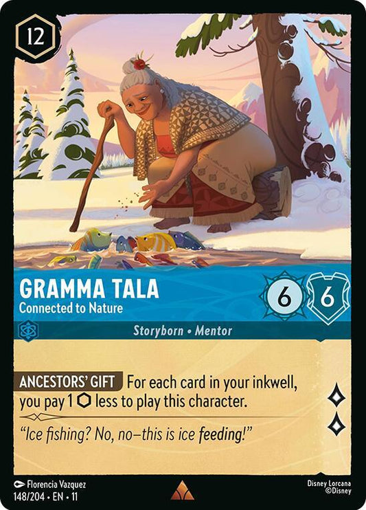 Gramma Tala - Connected to Nature - Winterspell (11) NM *FOIL*