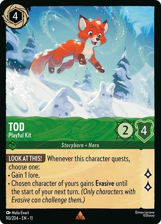 Tod - Playful Kit - Winterspell (11) NM