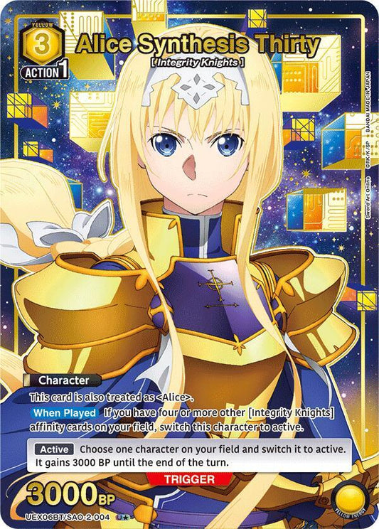 Alice Synthesis Thirty (U*) - UEX06BT: Sword Art Online Vol.2 (UEX06BT) NM *FOIL*