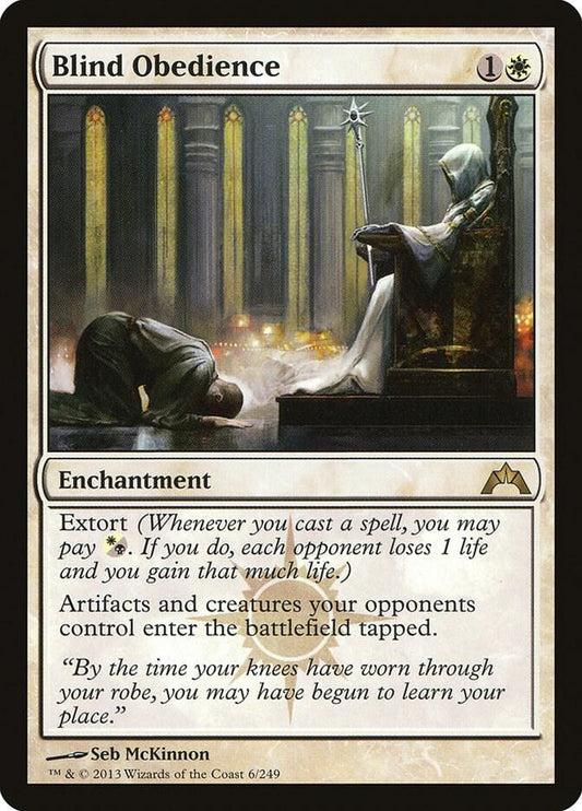 Blind Obedience - Gatecrash (GTC) NM