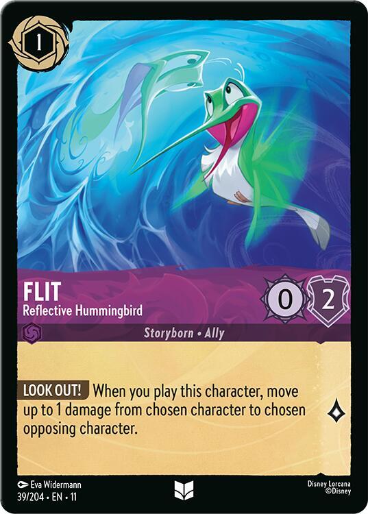 Flit - Reflective Hummingbird - Winterspell (11) NM *FOIL*