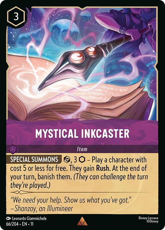 Mystical Inkcaster - Winterspell (11) NM