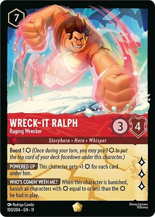 Wreck-It Ralph - Raging Wrecker - Winterspell (11) NM
