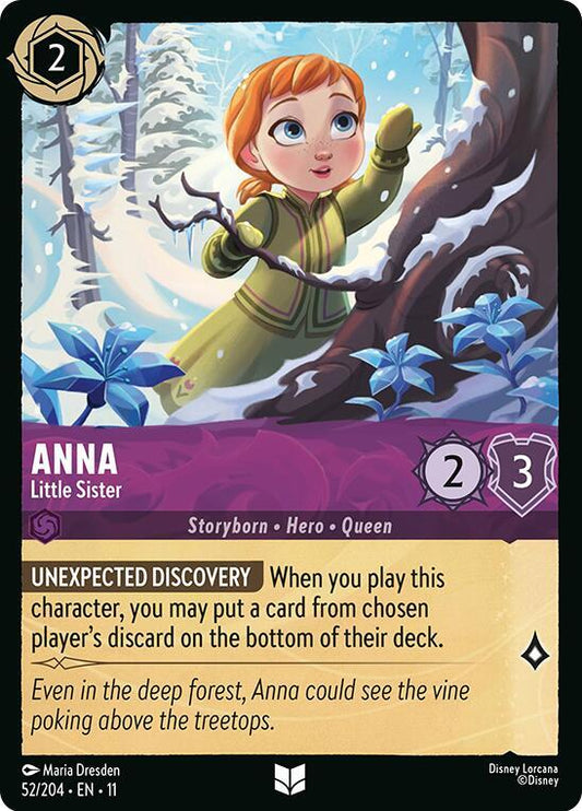 Anna - Little Sister - Winterspell (11) NM *FOIL*