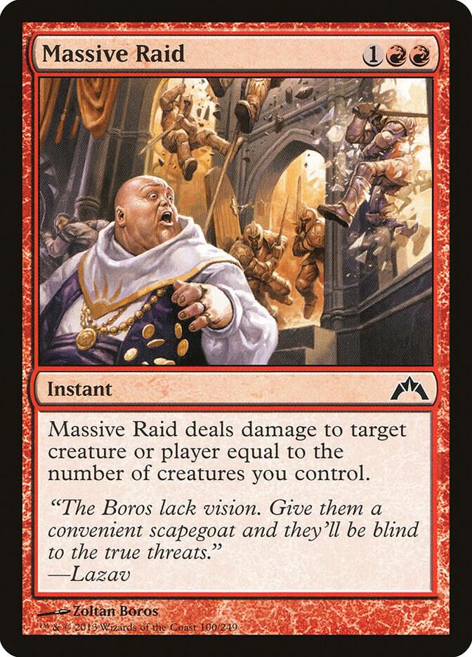 Massive Raid - Gatecrash (GTC) NM