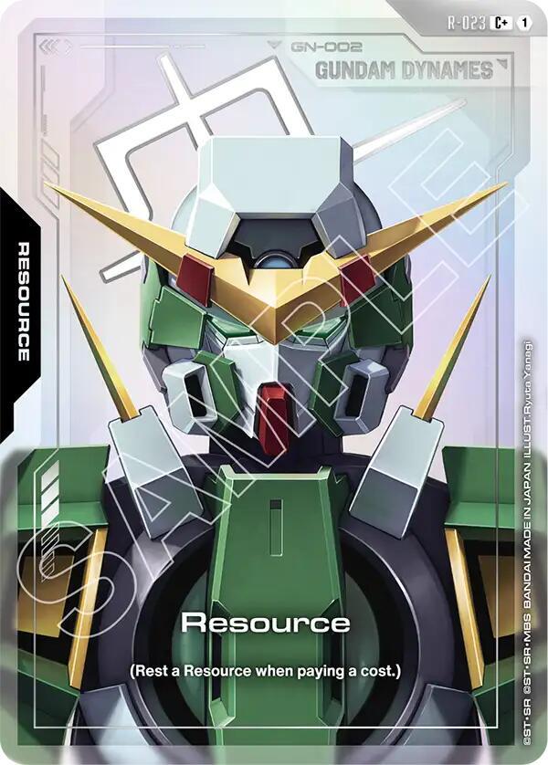 Resource (R-023) (C+) - Steel Requiem (GD03) NM *FOIL*