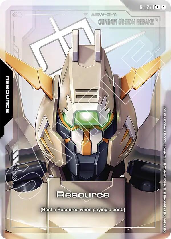 Resource (R-027) (C+) - Steel Requiem (GD03) NM *FOIL*