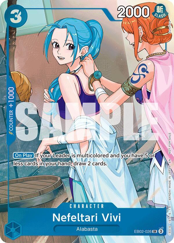 Nefeltari Vivi - EB02-026 - Extra Booster: One Piece Heroines Edition (EB-03) NM *FOIL*