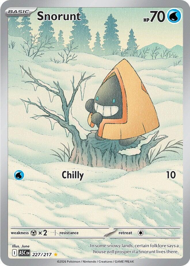 Snorunt - 227/217 - ME: Ascended Heroes (ASC) NM *FOIL*