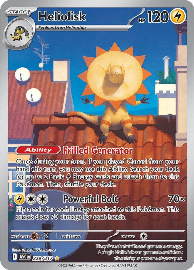 Heliolisk - 229/217 - ME: Ascended Heroes (ASC) NM *FOIL*