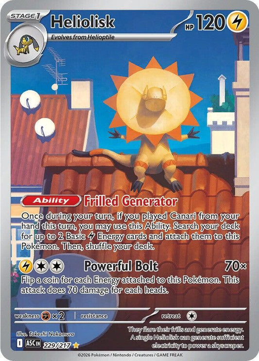 Heliolisk - 229/217 - ME: Ascended Heroes (ASC) NM *FOIL*