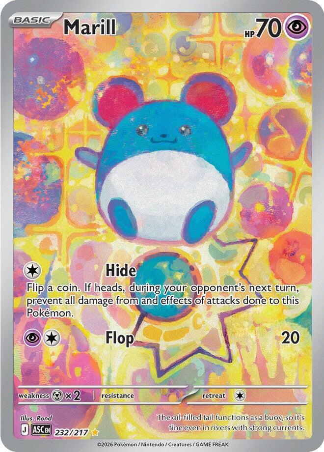 Marill - 232/217 - ME: Ascended Heroes (ASC) NM *FOIL*