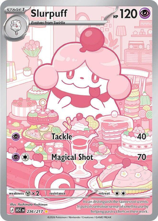 Slurpuff - 236/217 - ME: Ascended Heroes (ASC) NM *FOIL*