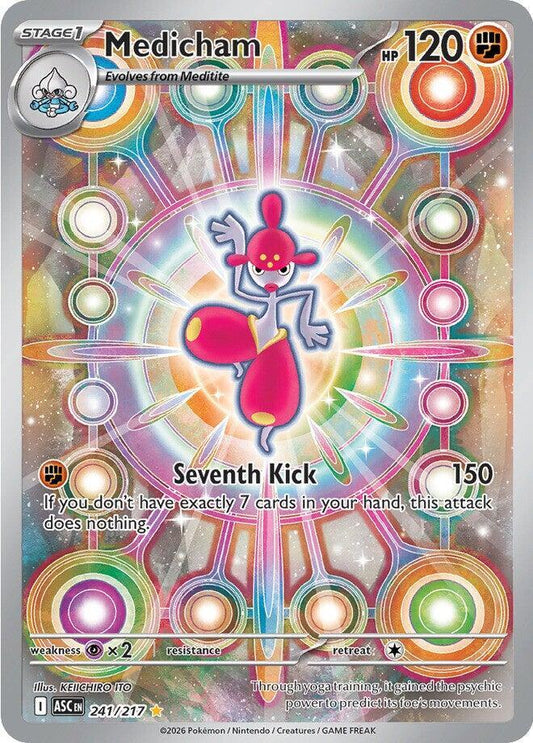 Medicham - 241/217 - ME: Ascended Heroes (ASC) NM *FOIL*