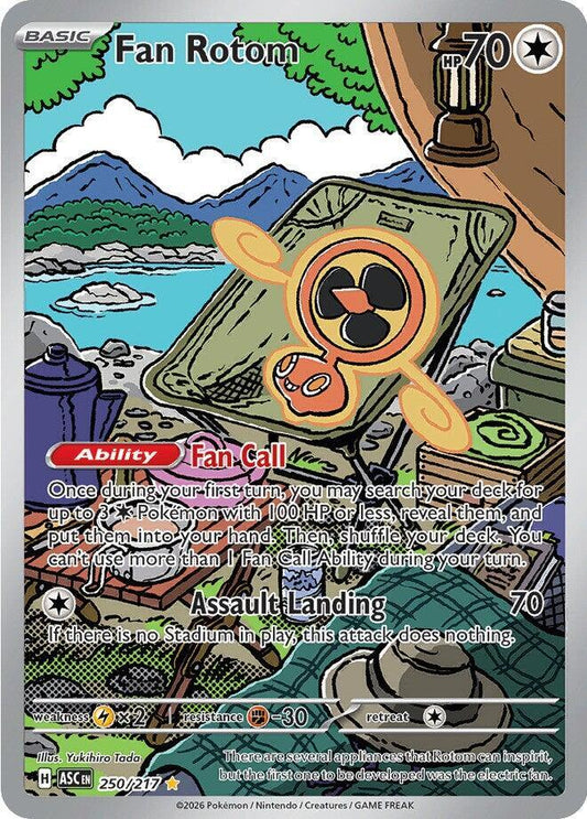 Fan Rotom - 250/217 - ME: Ascended Heroes (ASC) NM *FOIL*