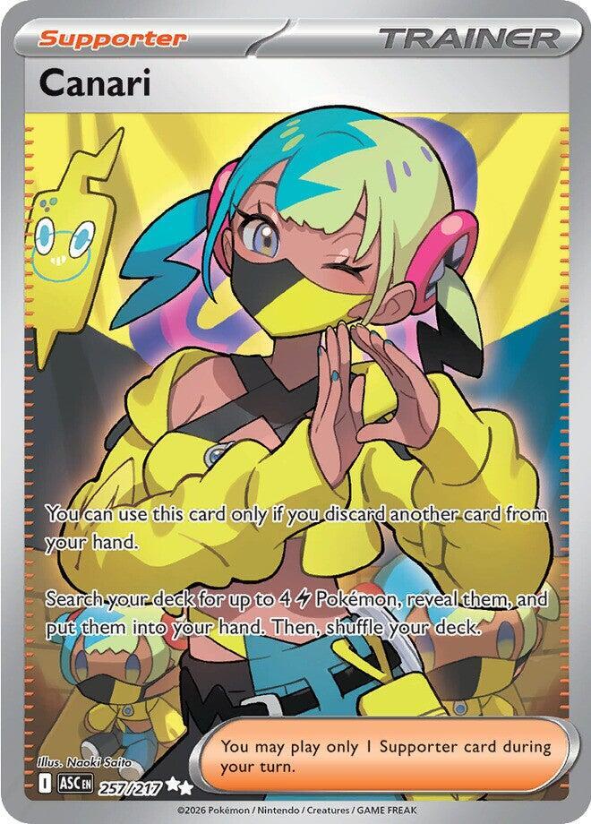 Canari - 257/217 - ME: Ascended Heroes (ASC) NM *FOIL*