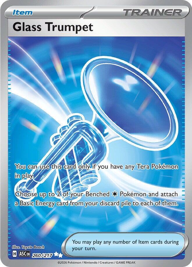 Glass Trumpet - 260/217 - ME: Ascended Heroes (ASC) NM *FOIL*