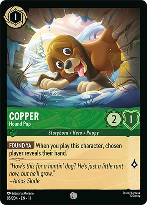 Copper - Hound Pup - Winterspell (11) NM *FOIL*