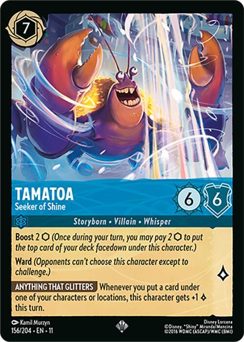 Tamatoa - Seeker of Shine - Winterspell (11) NM