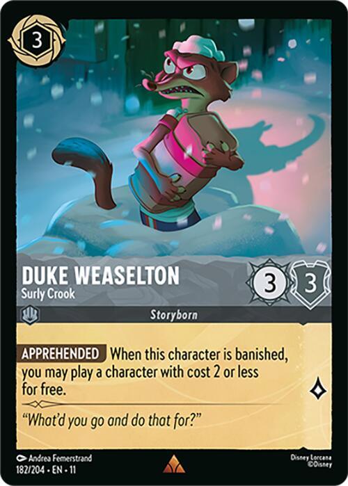 Duke Weaselton - Surly Crook - Winterspell (11) NM