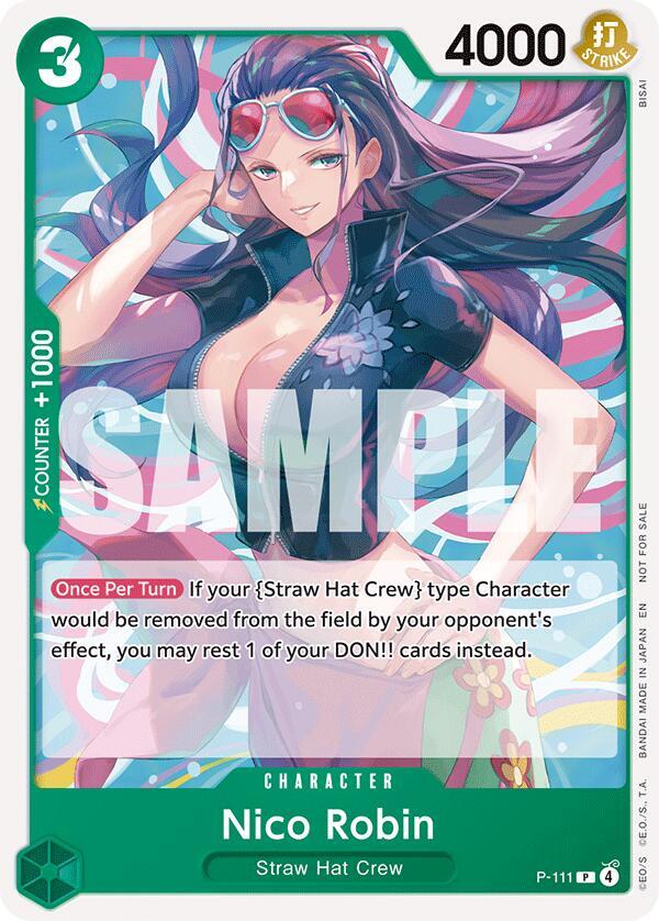 Nico Robin (Heroines Battle Pack) - One Piece Promotion Cards (OP-PR) NM