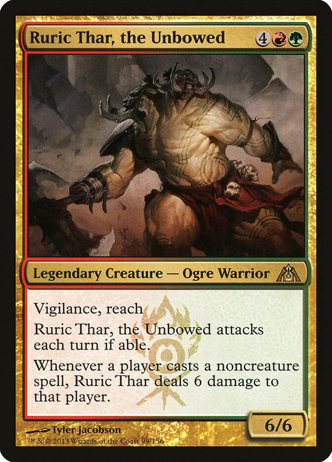 Ruric Thar, the Unbowed - Dragon's Maze (DGM) LP *FOIL*