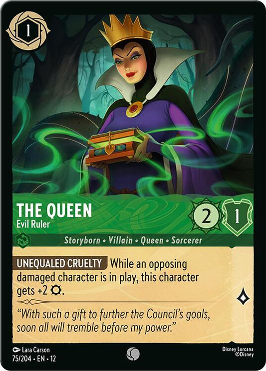 The Queen - Evil Ruler - Wilds Unknown (12) NM *FOIL*