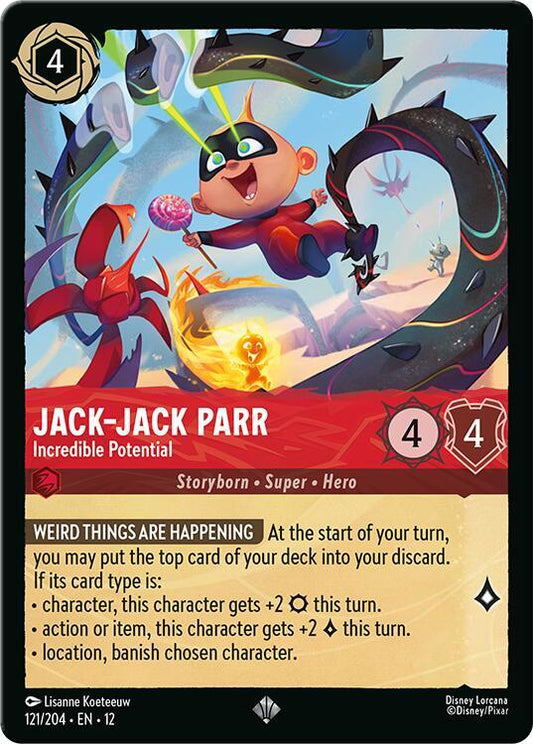 Jack-Jack Parr - Incredible Potential - Wilds Unknown (12) NM *FOIL*