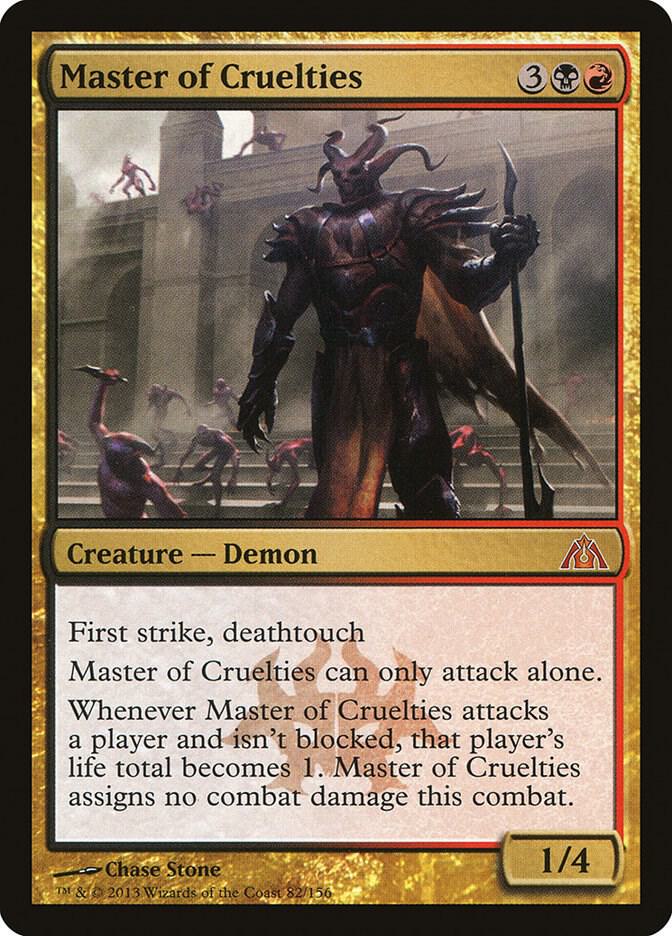 Master of Cruelties - Dragon's Maze (DGM) NM