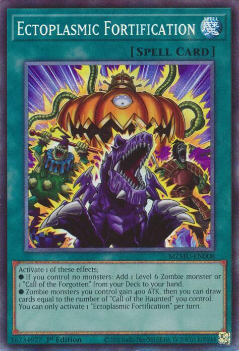 Ectoplasmic Fortification (Collector's Rare) - Maze of Muertos NM