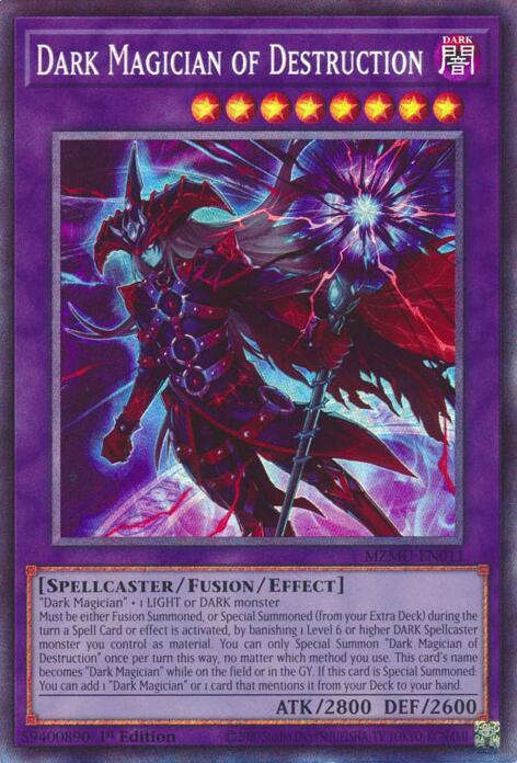 Dark Magician of Destruction (Collector's Rare) - Maze of Muertos NM