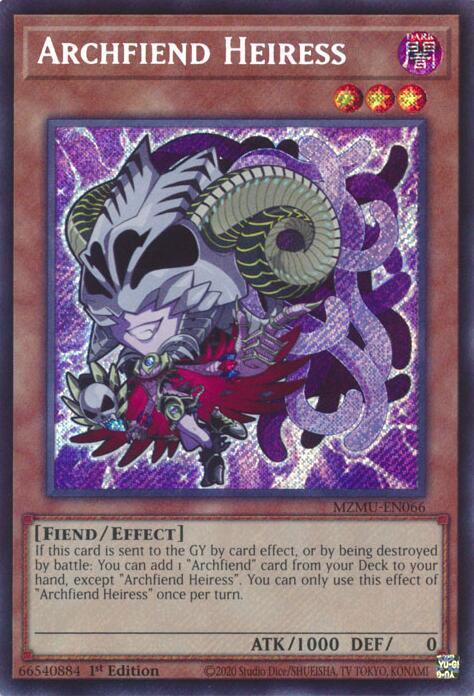 Archfiend Heiress - Maze of Muertos NM