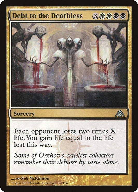 Debt to the Deathless - Dragon's Maze (DGM) NM