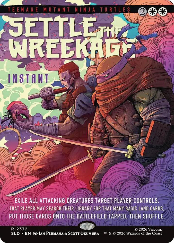 Settle the Wreckage - Secret Lair Drop Series (SLD) NM *FOIL*