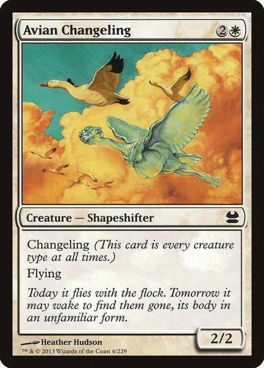 Avian Changeling - Modern Masters (MMA) NM