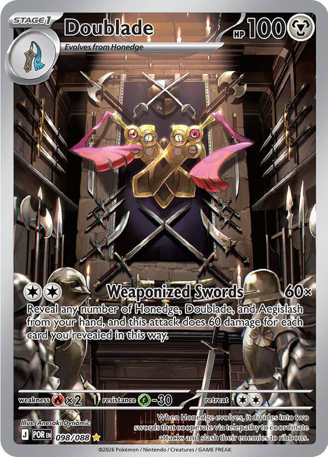Doublade - 098/088 - ME03: Perfect Order (POR) NM *FOIL*