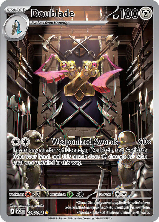 Doublade - 098/088 - ME03: Perfect Order (POR) NM *FOIL*