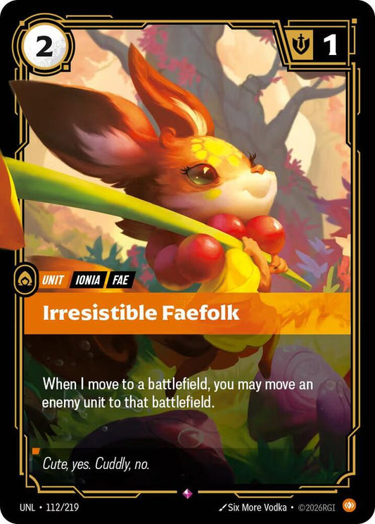 Irresistible Faefolk - Unleashed (UNL) NM *FOIL*