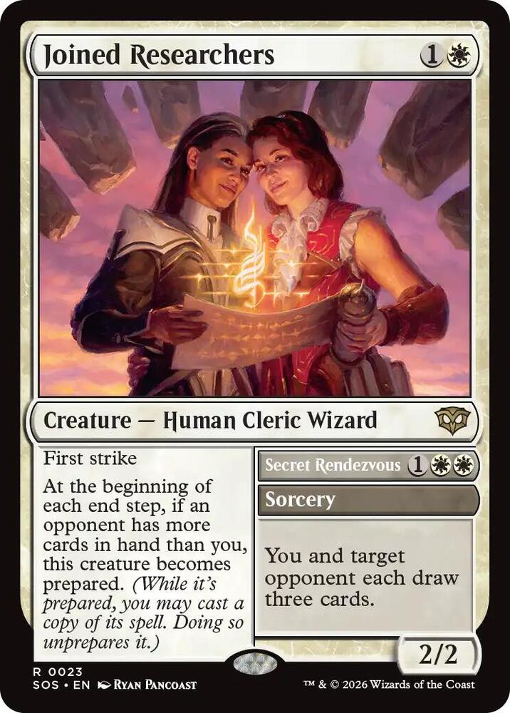Joined Researchers - Secrets of Strixhaven (SOS) NM *FOIL* SEALED