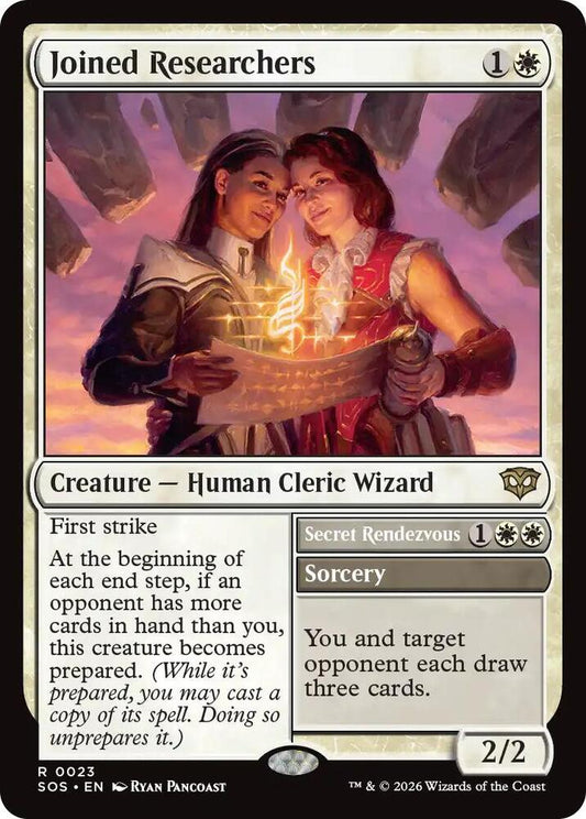 Joined Researchers - Secrets of Strixhaven (SOS) NM *FOIL* SEALED