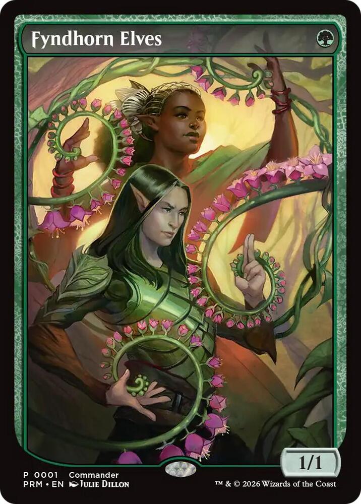 Fyndhorn Elves (CommandFest 2026) - MagicFest Cards (MFP) NM