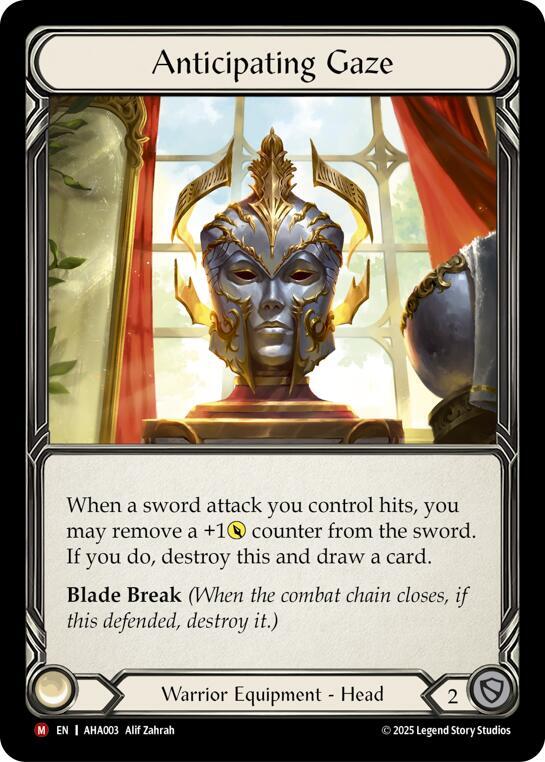 Anticipating Gaze - Armory Deck Origins: Hala (AHA) LP *Rainbow Foil*